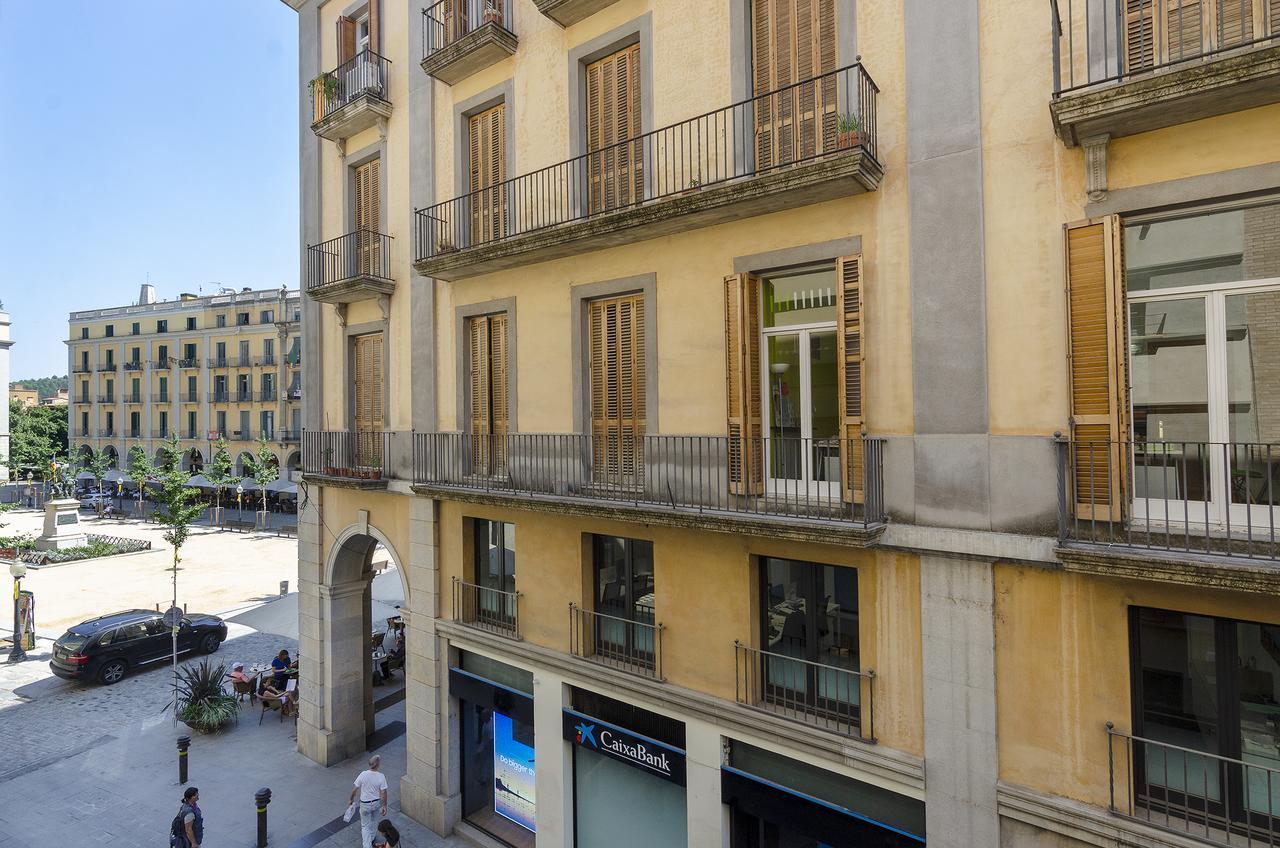 Santa Clara Apartments Girona Bagian luar foto